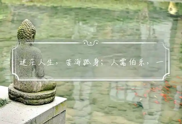 迷茫人生,苦海孤身；人需伯乐,一展所长是什么生肖