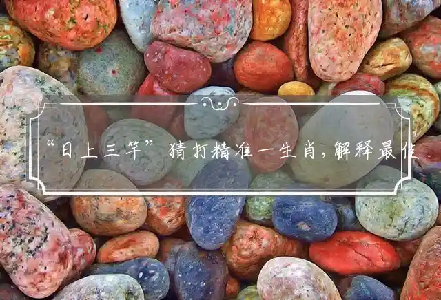 日上三竿是什么生肖